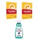 Confezione Vitamax Q10, 15 + 15 capsule 40% del secondo prodotto + Alcogel, 200 ml, Perrigo