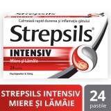 Strepsils Intensiv Miele e Limone, 24 compresse, Reckitt Benckiser Healthcare