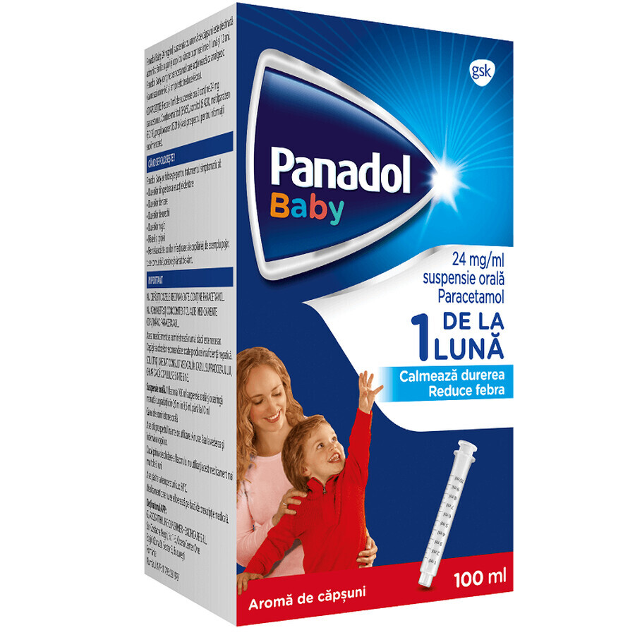 Panadol Baby sospensione orale, 100 ml, Gsk recensioni