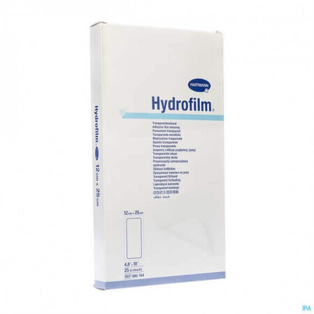Medicazione trasparente Hydrofilm, 12x25 cm (685764), 25 pezzi, Hartmann