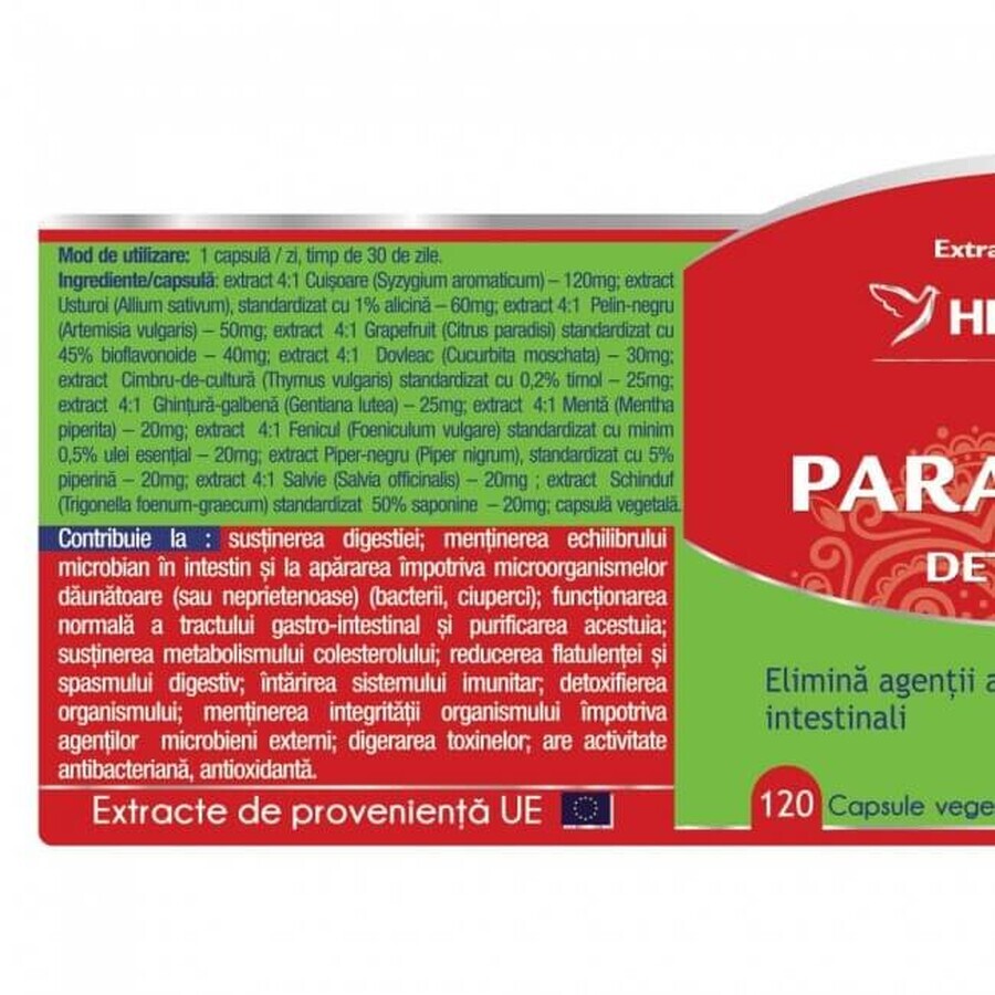 Parasites 12, 120 capsule, Herbagetica 