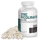 Zinco picolinato 30 mg, 100 compresse, Bronson Laboratories