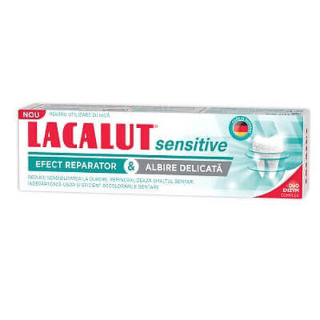Dentifricio Sensitive Whitening Lacalut, 75ml, Theiss Naturwaren