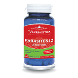 Parasites 12 Detox Forte, 60 capsule, Herbagetica