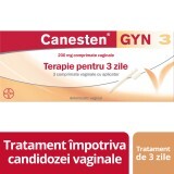 Canesten Gyn 3, 200 mg, 3 compresse vaginali, Bayer