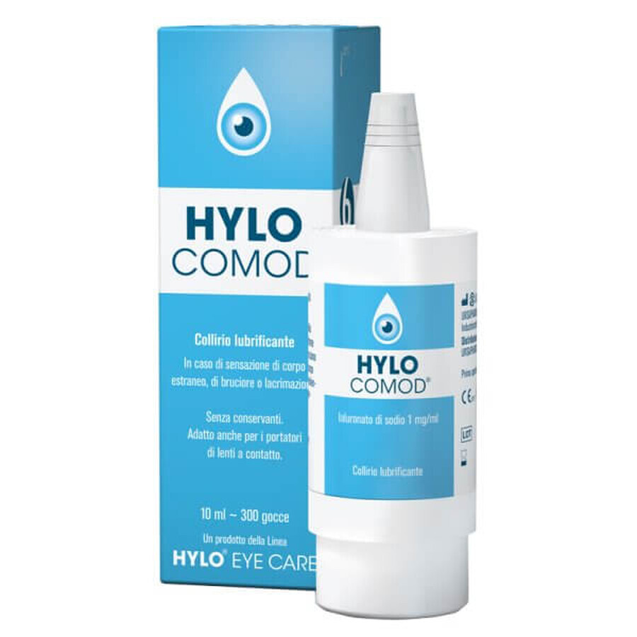 Hylo-Comod Gocce Oculari Ialuronato Di Sodio 0,1%, 10 ml, Ursapharm recensioni