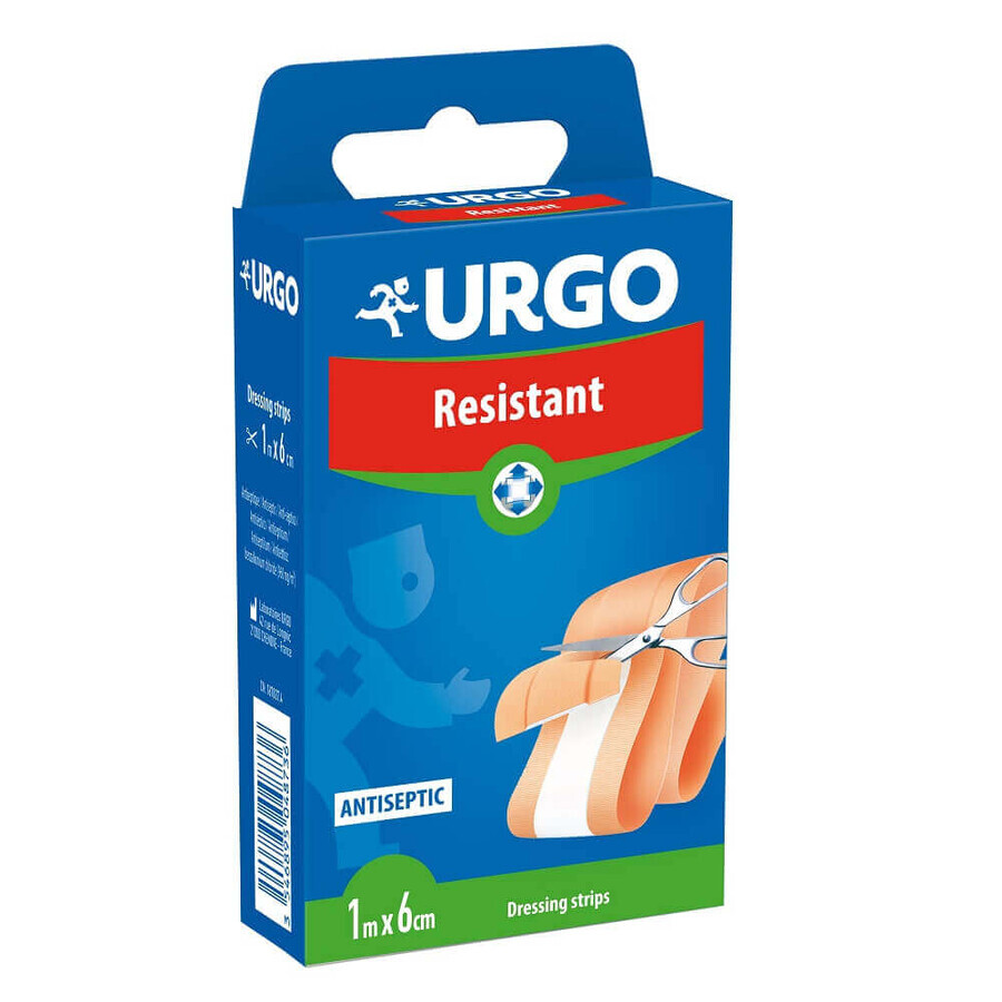 Urgo Resistant - Cerotto a Nastro molto resistente, 1m x 6cm