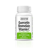 Quercetin Bromelain Vitamin C, 30 capsule, Zenyth