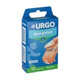 Urgo Aqua Protect Cerotto a Nastro Lavabile 10 x 6cm, 10 cerotti