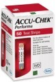 Test del glucometro - Accu-Chek Performa, 50 pezzi, Roche