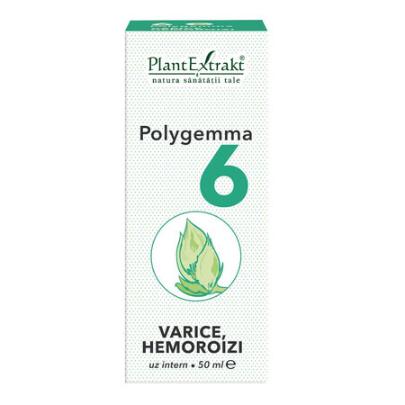 Polygemma 6 Vene varicose ed emorroidi, 50 ml, PlantExtrakt