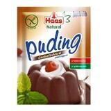Budino in polvere al gusto di cioccolato senza glutine, 44 g, Haas Natural