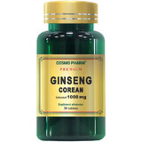 Ginseng Coreano Premium 1000 mg, 30 compresse, Cosmopharm