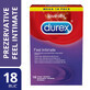 Preservativi Feel Intimate, 18 pezzi, Durex