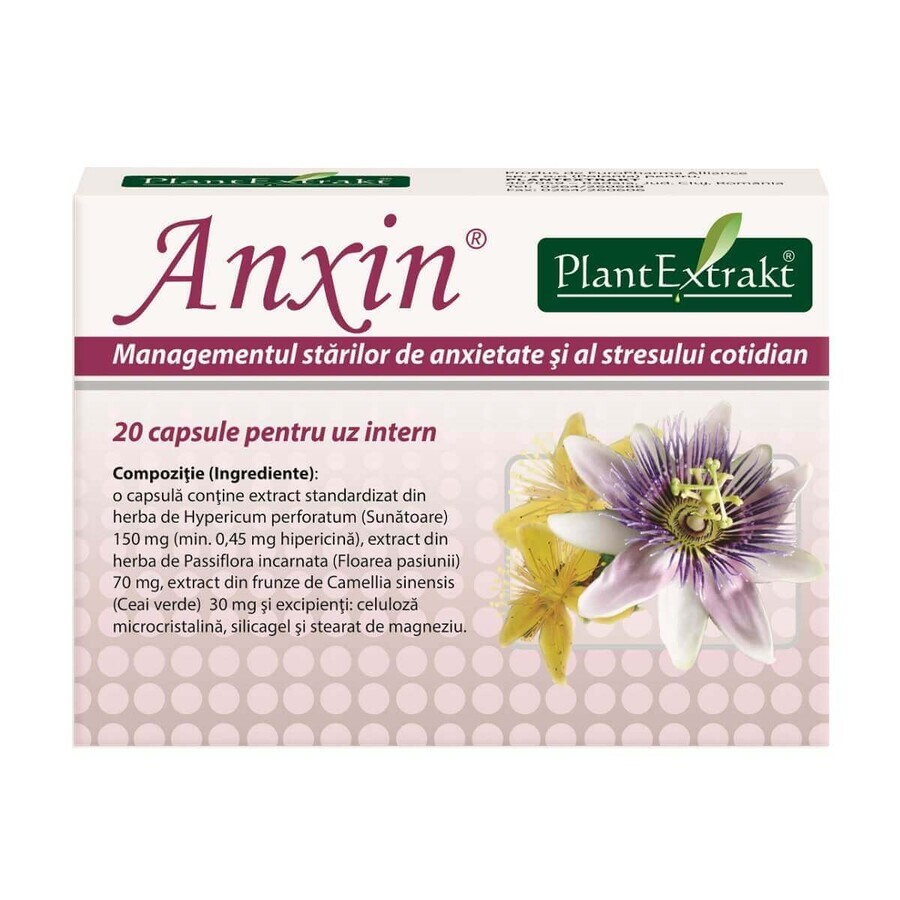 Anxin, 20 capsule, estratto vegetale
