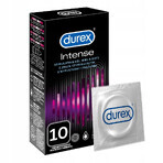 Preservativi intensi, 10 pezzi, Durex