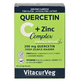 Quercetin C+Zn Complex, 60 compresse, VitacurVeg