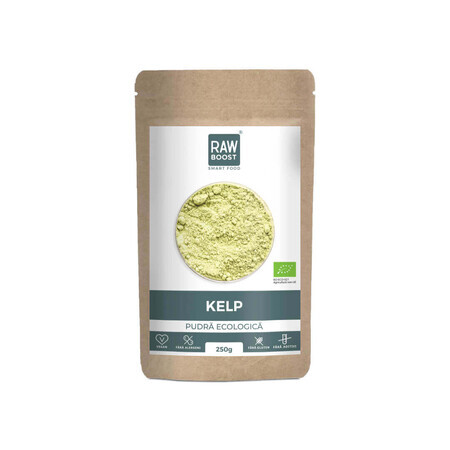 Polvere Raw Kelp Premium, 250 g, RawBoost