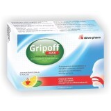 Gripoff Max 1000 mg/200 mg/4 mg, 10 bustine, Slavia Pharm