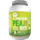 Polvere proteica vegetale alla vaniglia V-Protein, 1 kg, Gold Nutrition