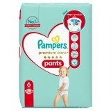 Pannolini Pantaloni Premium Care, n. 6, 15+ kg, 42 pezzi, Pampers