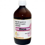 AquaNano Bios collutorio argento colloidale e rame, 500 ml, Sc Aghoras Invent