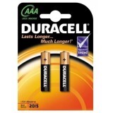 Batterie AAA base, 2 pezzi, Duracell