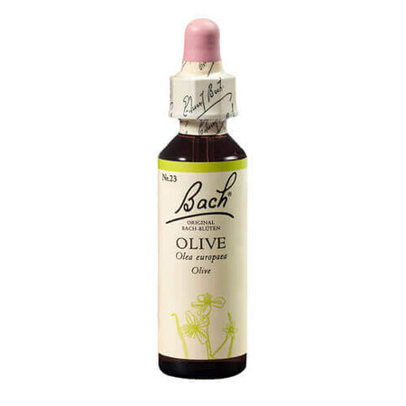 Olive Original Bach rimedio floreale gocce di oliva, 20 ml, Rescue Remedy