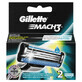 Ricariche per rasoio - Gillette Mach 3, 2 pezzi, P&amp;G
