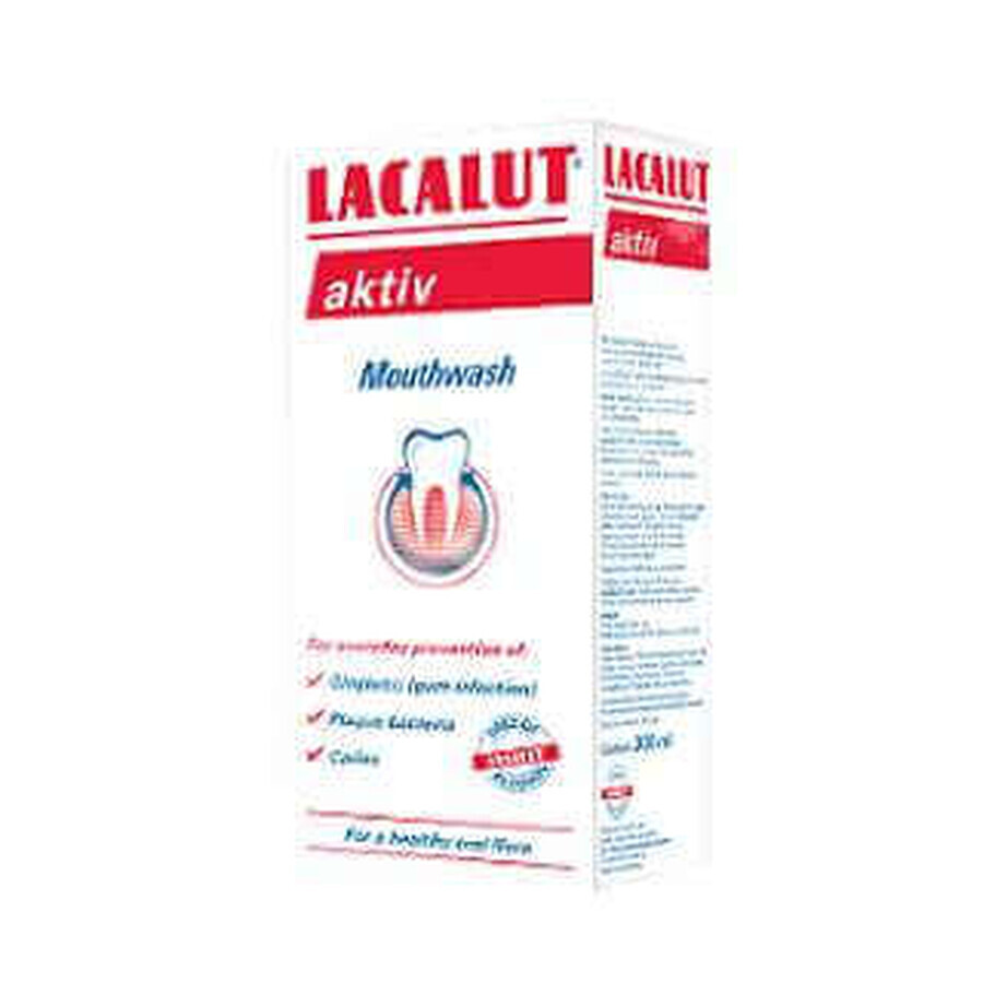 Collutorio Lacalut Aktiv, 300 ml, Theiss Naturwaren