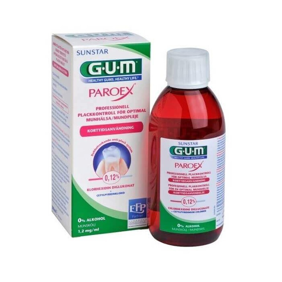 GUM Paroex Collutorio 0.12% CHX 300 ml