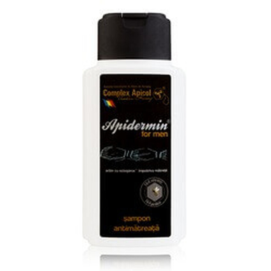 Apidermin shampoo antiforfora per uomo, 200 ml, Apicol Complex