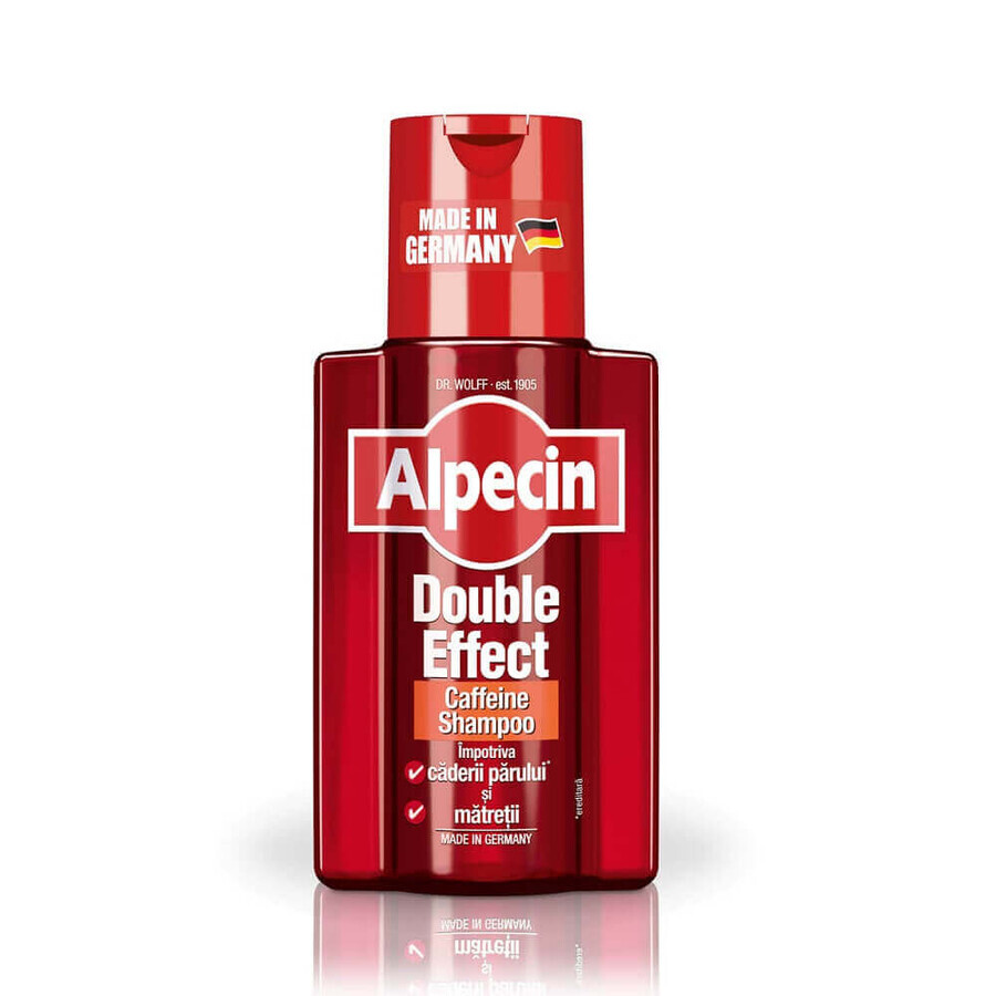 Shampoo a doppio effetto Alpecin, 200 ml, Dr. Kurt Wolff