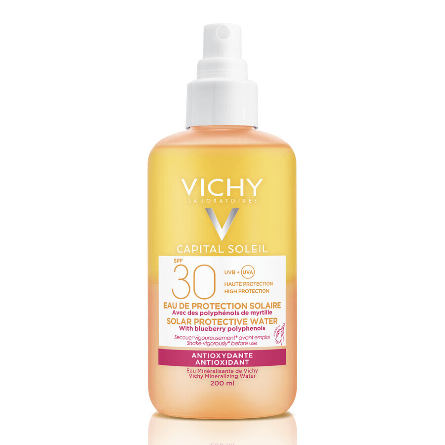 Vichy Ideal Soleil - Acqua Solare Protettiva Antiossidante SPF30, 200ml