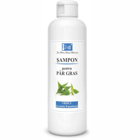 Shampoo per capelli grassi all'ortica Q4U, 200 ml, Tis Farmaceutic