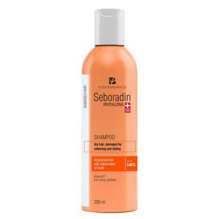 Seboradin Revitalizing Shampoo rigenerante per capelli secchi, 200 ml