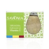 Sapone al cetriolo e vitamina C, 90 g, Savonia