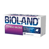 Ginkgo Biloba Bioland, 80 mg, 30 compresse rivestite con film, Biofarm