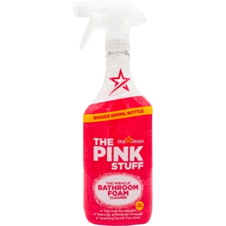 THE PINK STUFF Schiuma spray per la pulizia del bagno, 750 ml