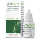 Soluzione lubrificante oftalmica Oftasecur, 8 ml, Inocare Pharm