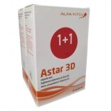 Confezione Astar 3D, 60+60 capsule, Alfa Intens