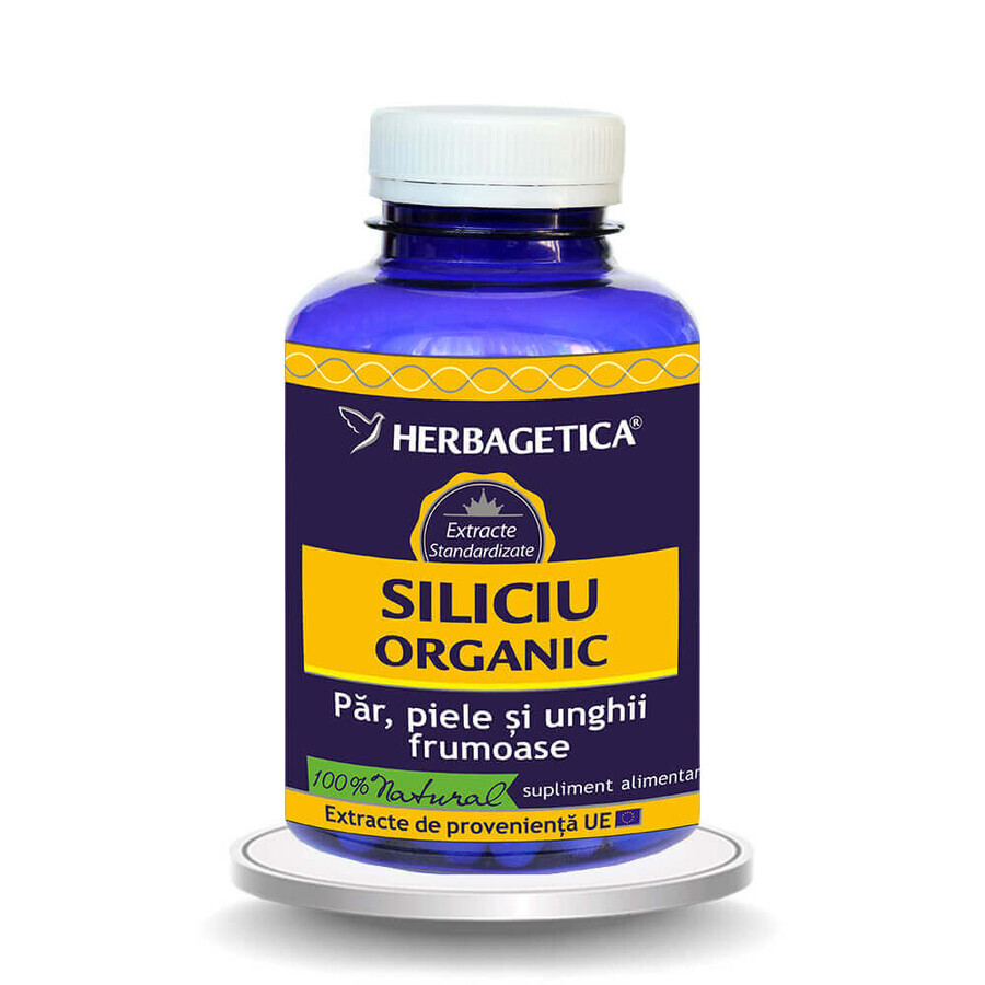 Silicio Organico, 120 capsule, Herbagetica recensioni