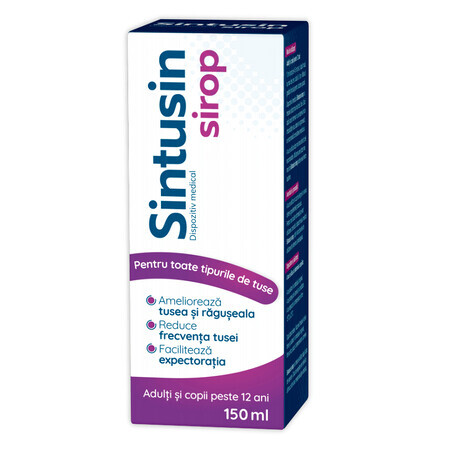 Sciroppo Sintusin, 150 ml, Natur Perodukt