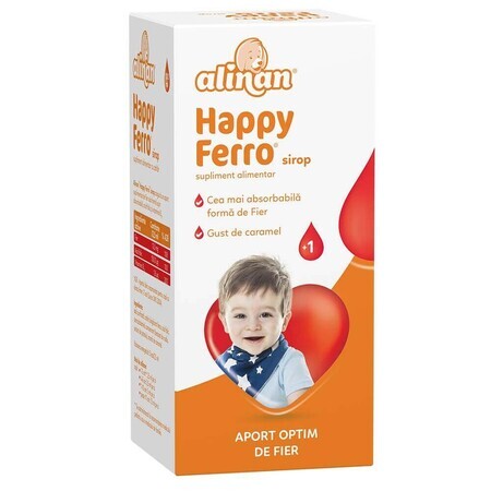Sciroppo Happy ferro Alinan, 100 ml, Fiterman