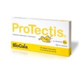 Protectis con Vitamina D3 400UI gusto arancia, 10 compresse masticabili, BioGaia