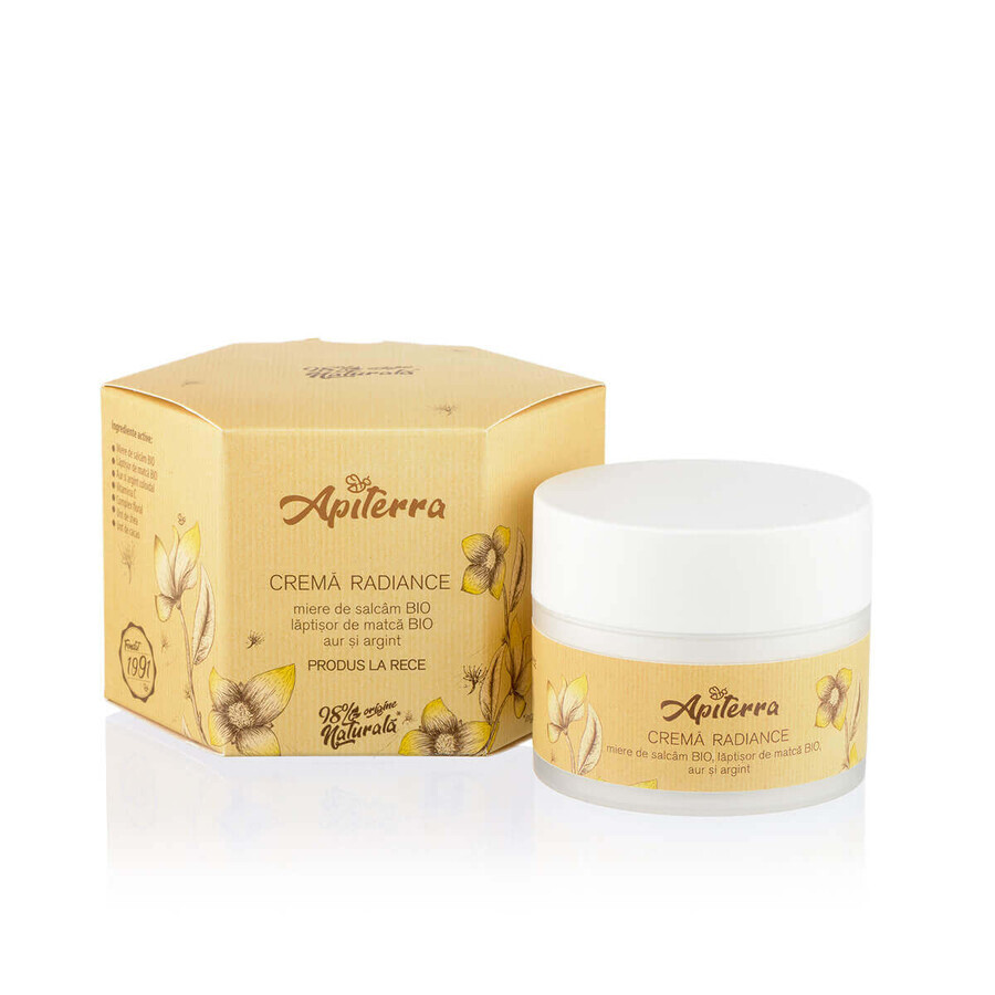 Apiterra Radiance Cream, 50 ml, Apicola Pastoral Georgescu