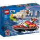 Barca di salvataggio dei vigili del fuoco Lego, 1 pz