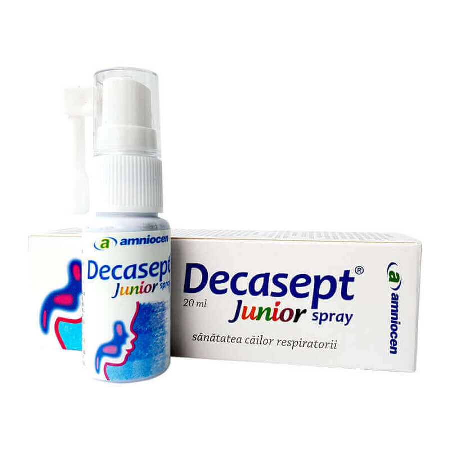 Decasept Junior Spray, 20 ml, Amniocen recensioni