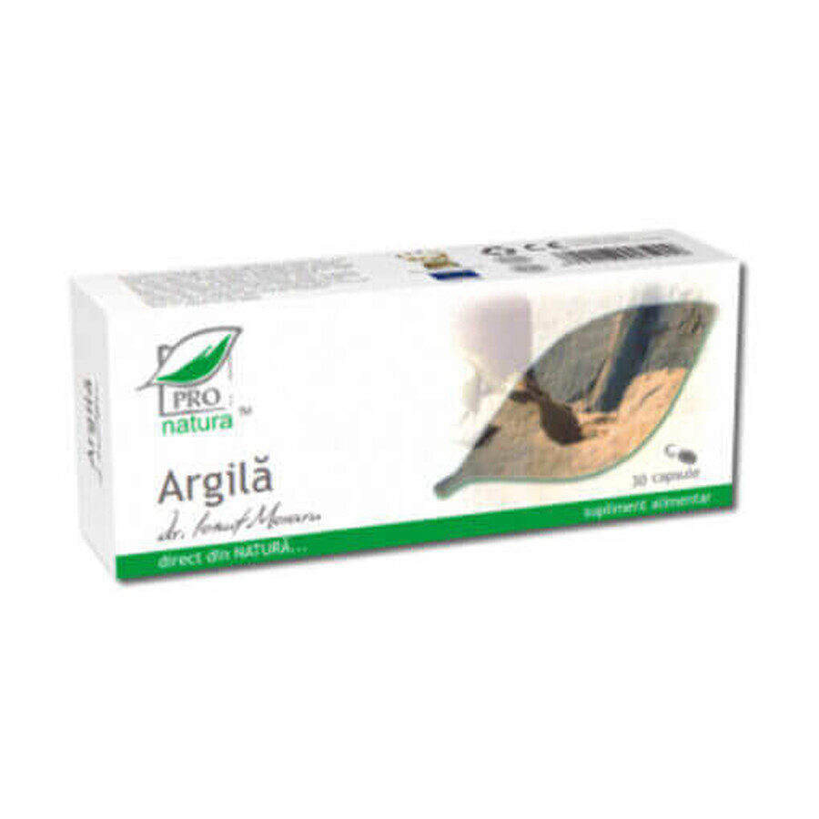 Argilla, 30 capsule, Pro Natura