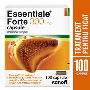 Essentiale Forte, 300 mg, 100 capsule, Sanofi